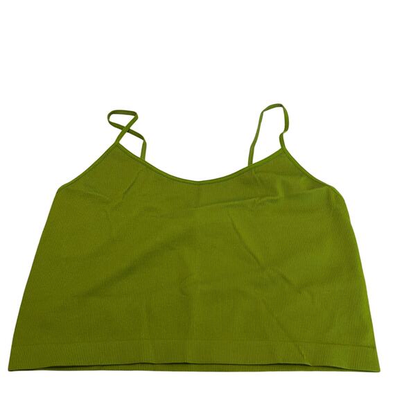 Wild Fable Women's Green Apple Seamless Tiny Tank Top - Size Small - NWT - Picture 1 of 7